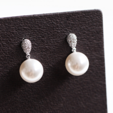 스와로브스키진주귀걸이