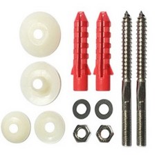 세면대 앙카볼트 120mm 세면기설치부속 고정 화장실 벽고정, 1개