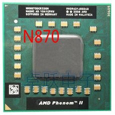파워딜 기존 AMD cpu 노트북 N870 HMN870DCR32GM CPU 1.5M 캐시/2.3GHz/소켓 S1 트리플 코어 프로세서 N, 한개옵션0