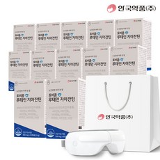 [안국약품] 토비콤 루테인 지아잔틴 12박스+눈마사지기+쇼핑백 증정, 30정, 12개