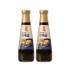 CJ제일제당 백설 남해 전복 굴소스 350g 2개