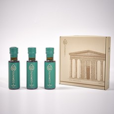 코린토 그리스 올리브오일 엑스트라 버진 폴리페놀 공복 선물세트, 3개, 100ml