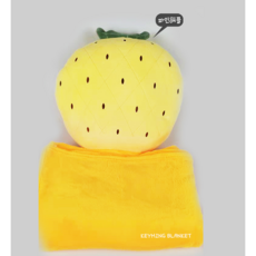 과일쿠션무릎담요