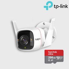 티피링크 Tapo C320WS 홈CCTV + Micro SD 카드 256GB - 티피링크re350