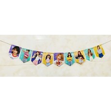 선물상자 7 캐릭터 종이 깃발 포스터 사진 그림 집 장식 -, TWIC new 9pcs-269572669