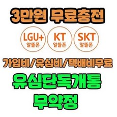 선불유심 무제한요금제 무료충전 무약정 신규가입 선불폰, SK신규가입, 프리티선불폰