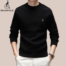 빈폴 남성 스웨터 무지 라운드넥 고급 남자 니트 2Color