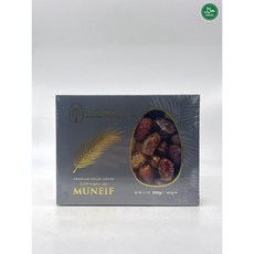 Madinah Delights Premium Muneif Saudi Dates 마디나 프리미엄 뮤니프 사우디 대추 야자 (데이트 ), 1개, 500 g