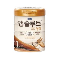 리뉴얼 앱솔루트 명작 1단계 800g 6통, 6개