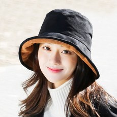 이스트무브 버킷햇 여성 와이어 챙모자 가을 겨울 여자 스웨이드 벙거지 모자 스탠다드위든햇247 (2컬러)