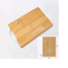 손잡이 대나무 도마 30X20CM 우드