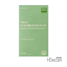 여에스더 유기농 애플사이다비니거 젤리 스틱 사과 농축액 사과초모식초 HD 다이어트, 애플사이다비니거 스틱 14포 1박스, 1개