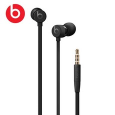 이어폰 오리지널 Beats UrBeats3 3.5mm 라이트닝 플매트 카펫 러그 인 이어 유선 스테레오 스포츠 버드 게임용 헤드셋 핸즈프리 마이크 포함, [02] 3.5mm plug black, 03 3.5mm plug black