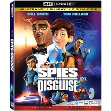 스파이 지니어스 Spies in Disguise (블루레이 영어)