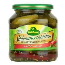 퀴네 슬렘머퇴프첸 (매운맛 피클) (2개묶음) 530g, 1