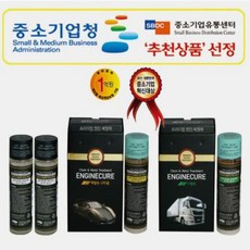 엔진큐어 2세트 반영구적 엔진오일첨가제 엔진첨가제(크리너 복원제), 2팩, 경유