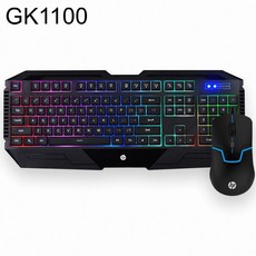 키보드+마우스 유선세트 GK1100 Gaming Combo (블랙)