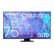 삼성 KQ75QC80AFXKR 안심직구 5년AS가능 캘리무상증정 75인치 TV QLED QN75Q80C, SDR+HDR(40만원포함), 벽걸이(현장결제)