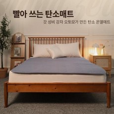 [오토모] 전국민 빨아쓰는 탄소매트 더블