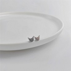 쿠로미은귀걸이