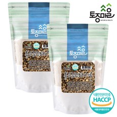 [토종마을] HACCP인증 국산 볶은검정보리가루 500g X 2개