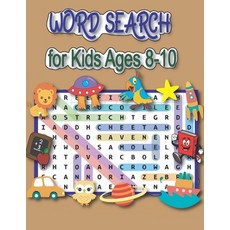 (영문도서) Word Search for Kids Ages 8-10: 50 Word Search Puzzles Paperback, Independently Published, English, 9798462990519