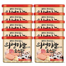 롯데햄 의성마늘로스팜340g(10캔), 의성마늘 로스팜340g(10캔)