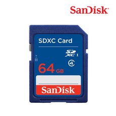 샌디스크 8GB SD카드 CLASS4 SDSDB -008G 15MB/s 디카 네비 업데이트, 64GB