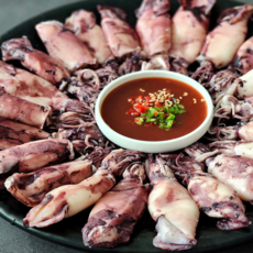 [윤자네수산]자연산 생물 통찜용 총알한치 급랭 500g 7~13미, 3개, 한치 500g
