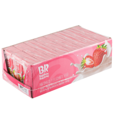 배스킨라빈스 베리베리 스트로베리 우유, 190ml, 3박스