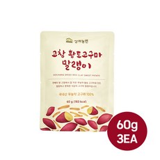 상하농원 고창 황토고구마 말랭이, 59.9g, 3개