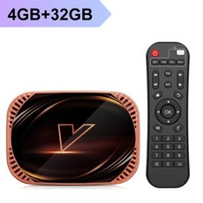 디빅스플레이어 VONTAR 안드로이드 TV 듀얼 AV1 구글 유튜브 미디어 Amlogic 1000M 64GB, [01] 4GB32GB - 유니콘디빅스플레이어av-m4