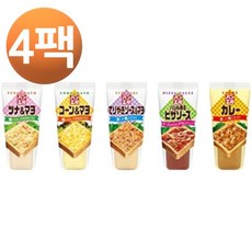 큐피 빵 공방 5종 세트 참치마요 콘마요 데리야키 피자소스 커리소스 850g, 4팩