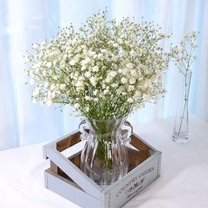 안개꽃다발 안개꽃생화 프리저브드 반단 한단 꽃은언제나옳다., 안개꽃반단
