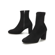 Gby고세 여성 스판삭스 앵클부츠 클로이블랙 G0712051 블랙 7cm