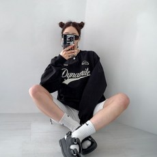 우븐맨투맨 TOP01