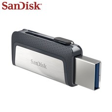 새로운 sandisk 128 gb sdddc2 익스트림 고속 type-c usb3.1 듀얼 otg usb 플래시 드라이브 64 펜 32 pendrive 256 u 디스크, [4] 256GB^+71900