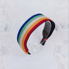 무지개헤어밴드