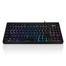 큐센 SEM-DT25TS LED 텐키리스 유선 키보드 (USB), 단일색상, 선택하세요