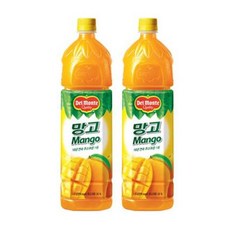 롯데칠성음료 델몬트 망고 음료, 1.5L, 5개