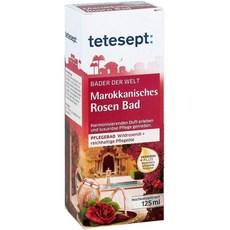 Tetesept 테테셉트 모로칸 로즈 배스 입욕제, 2개, 125ml