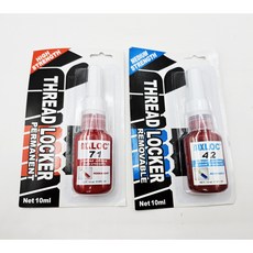 스레드락커 록타이트 THREAD LOCKER 오토바이 정비 볼트풀림방지제 대만생산, REMOVAVLE(제거가능), 1개