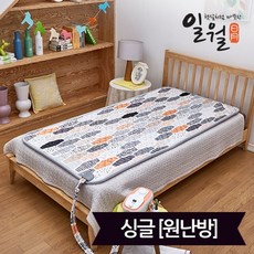 일월 프리미엄 뉴 드림스파 온수매트 싱글(100x200), 단일옵션