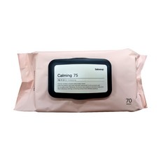 베베숲 카밍75 유아물티슈 캡형 75평량, 70매, 10개