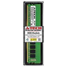 ATech 16GB 2x8GB DDR4 2666MHz UDIMM PC421300 PC42666V CL19 DIMM NonECC 데스크탑 RAM 메모리 모듈