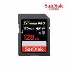샌디스크 익스트림 프로 SD 메모리카드 SDSDXXY, 128GB