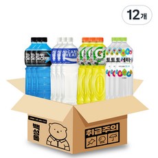 [백성] 이온음료 스포츠음료 혼합세트 최신제조 안전포장, 12개, 1.5L