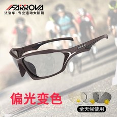 FARROVA 사이클링 안경 편광 변색 방풍 고글 모래 남성용 야외 스포츠 산악 자전거 장비