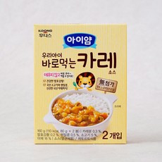 [일동후디스(주)] 아이얌 우리아이 바로먹는 카레소스 160g 1개, 상세 설명 참조 - 아이얌카레