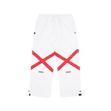 비에스래빗 2223 BSRABBIT NEW POT-X REFLECTIVE TRACK PANTS WHITE 스노우 보드복 팬츠 바지